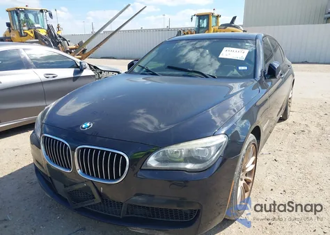 2015 BMW 750I z USA, uszkodzony, nr VIN WBAYA8C5XFD825533